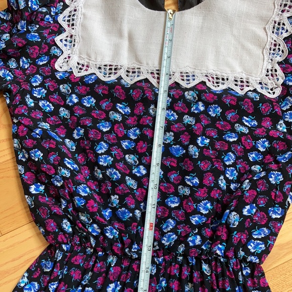 Vintage J.S.J. Flower Dress - Picture 6 of 16
